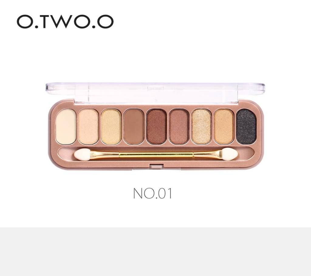 O.TWO.O ROSE GOLD 9COLOUR EYESHADOW SHAD-1 China