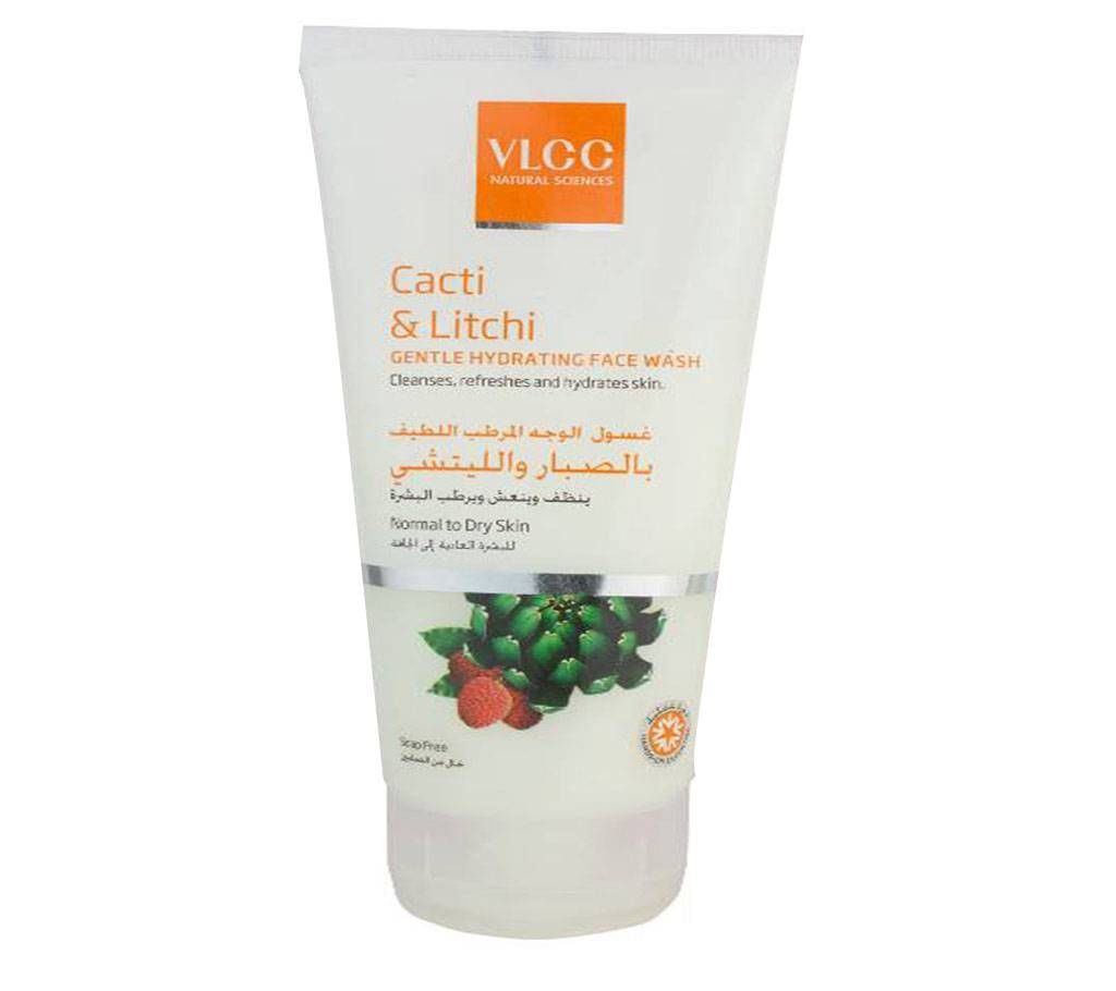 VLCC Cacti & Litchi Gentle Hydrating Face Wash 150ml India