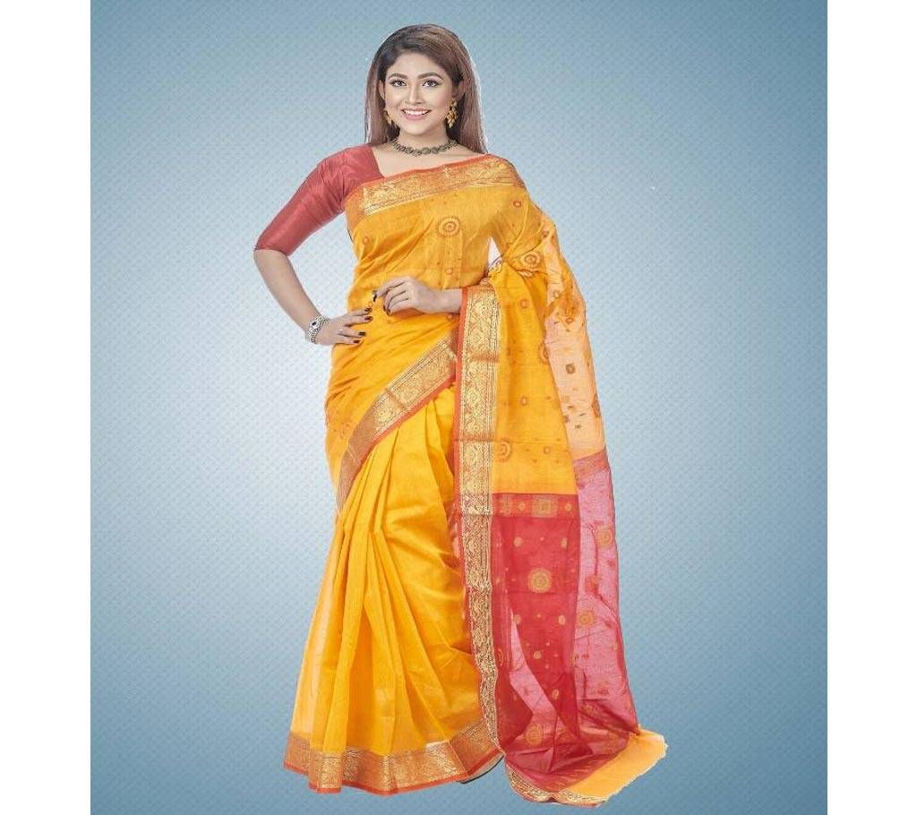 Half Silk Hand Work Saree 13 Hat With Blouse