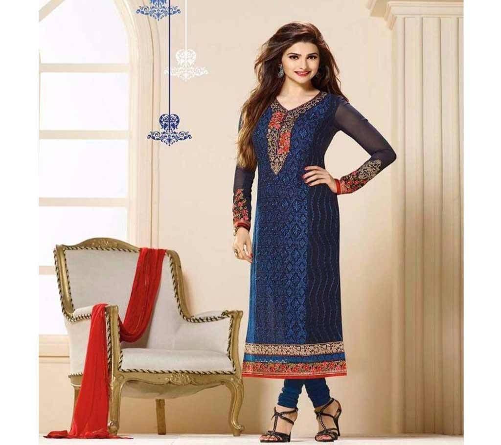 Unstitched block printed Salwar Kameez for woman (Copy)