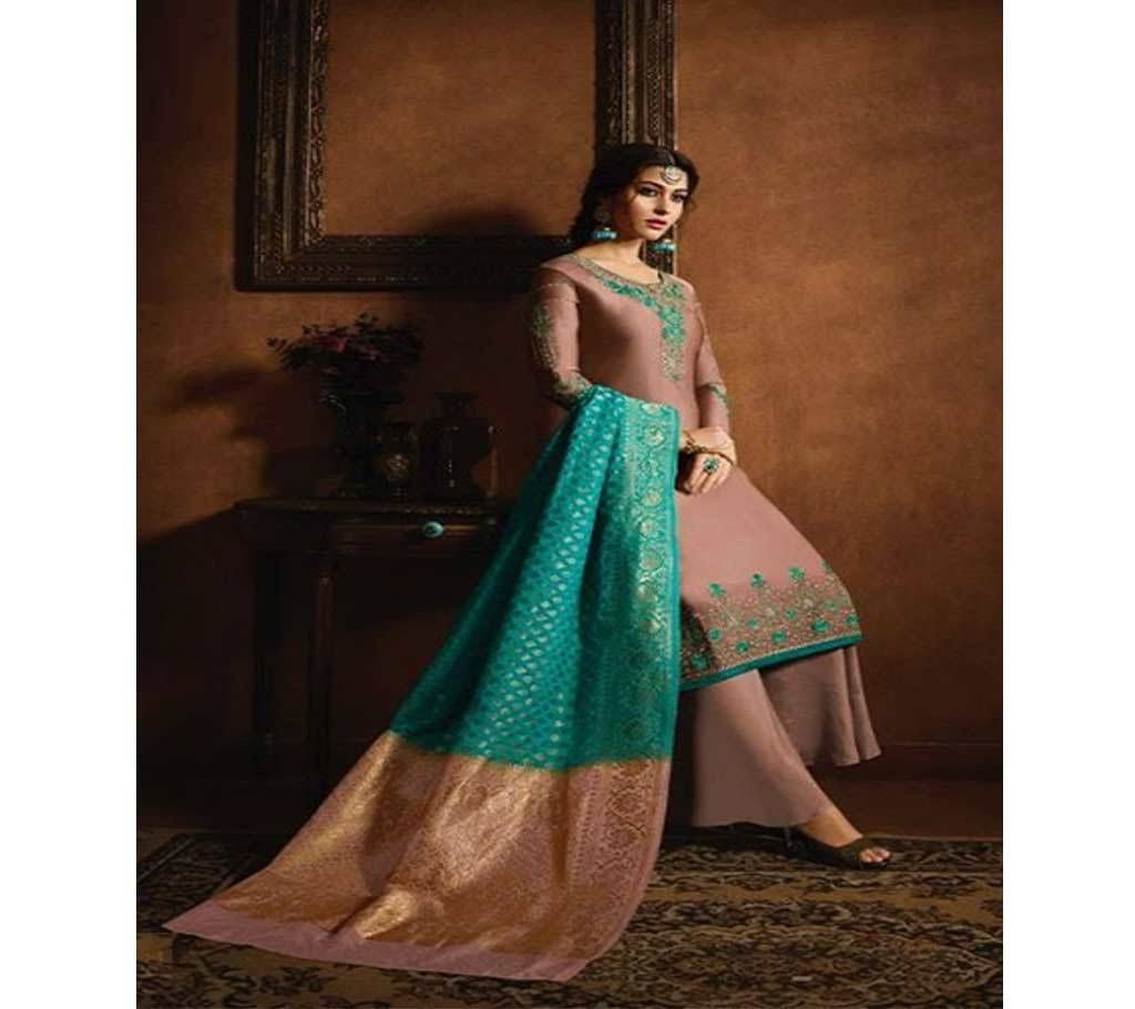 HANSA PRINT SHUSNA BANARAS VOL 4 SALWAR SUITS 4004 Deep Cream