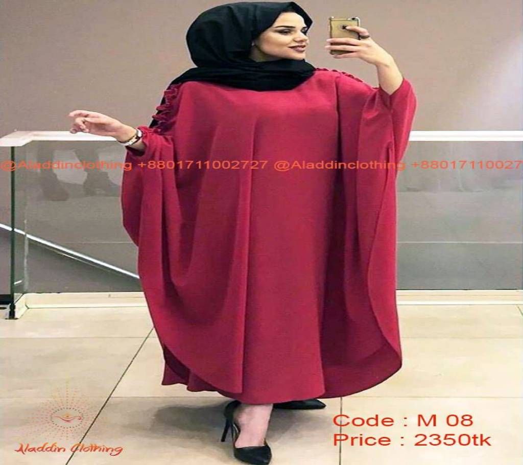 LX fabric Abaya Muslim women wear