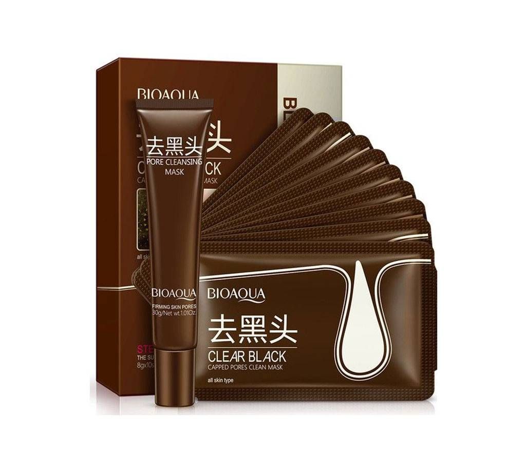 BIOAQUA CLEAR BLACK PORES CLEAN MASK 30g China