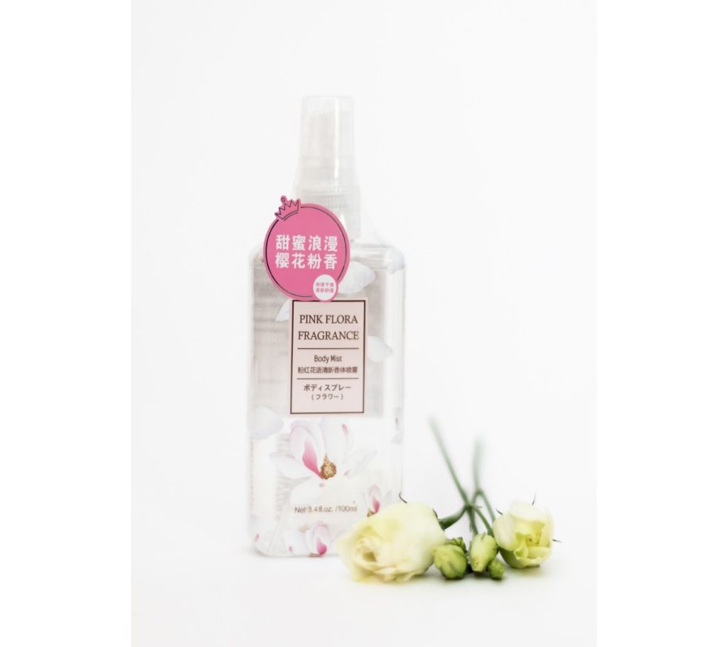 PINK FLORA FRAGRANCE  BODY MIST 100 ml China