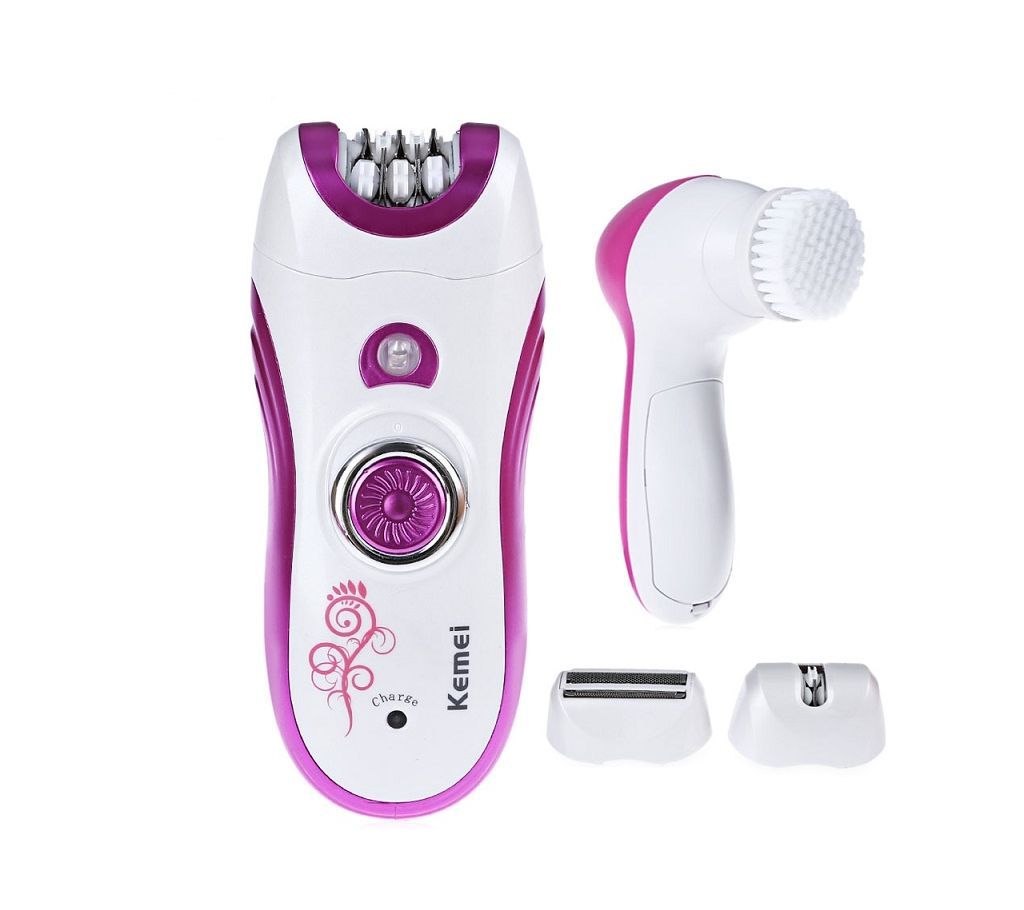 Kemei Rechargeable Battery Lady Shaver & Epilator
