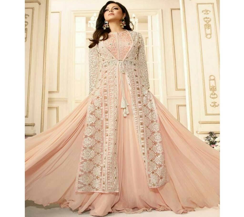Georgette Unstitched party dress  from Woman