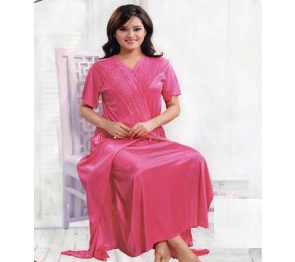 Fashionable Two Part Nighty-4637 C