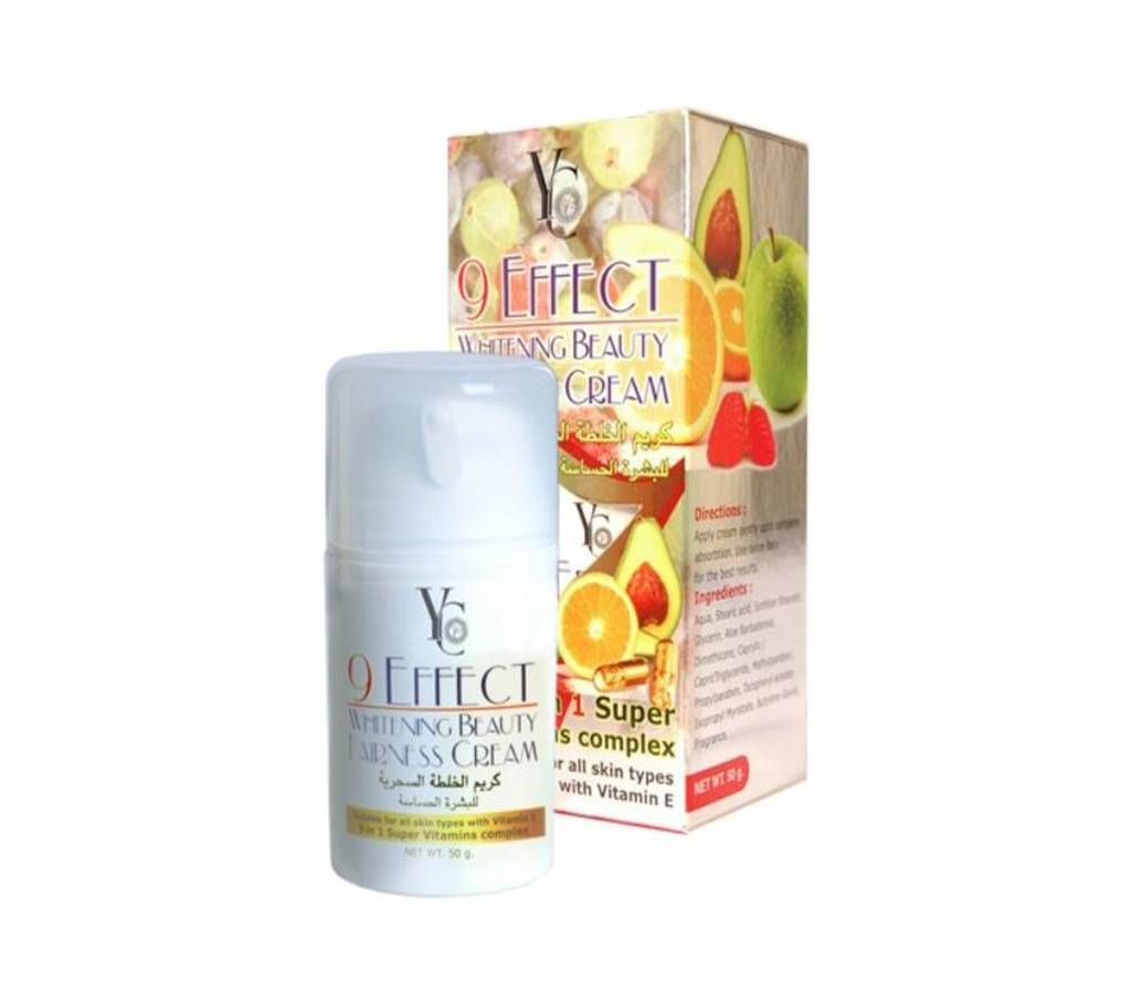 YC 9 EFFECT Fairness Cream 50g - Thailand
