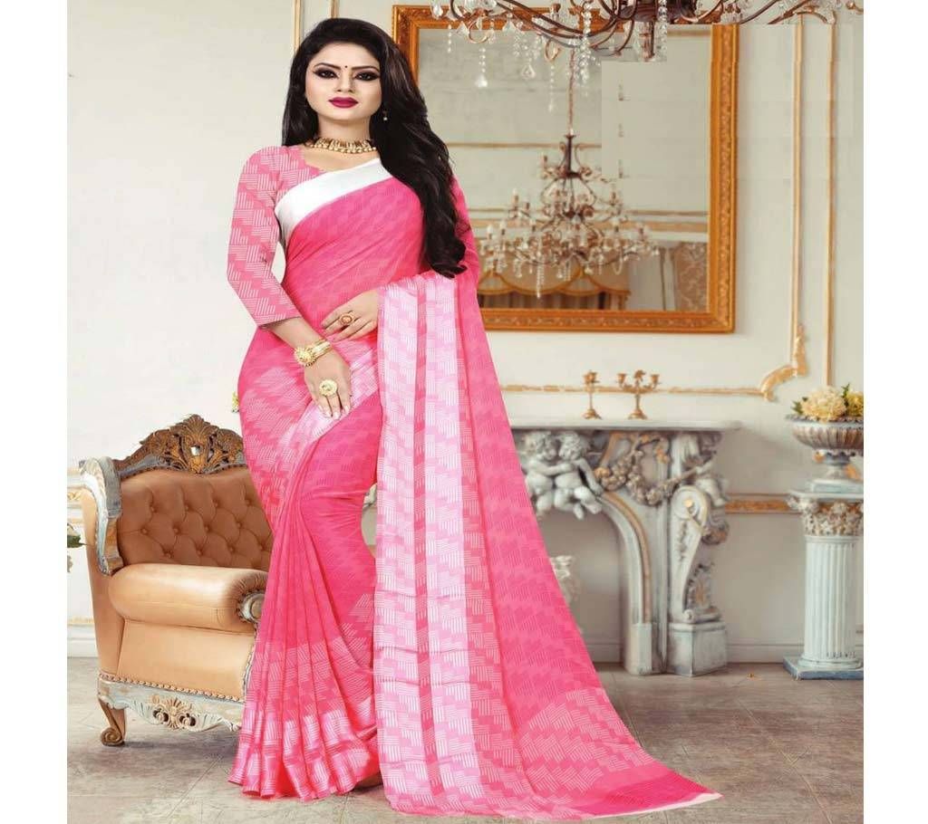 Indian Soft Georgette Saree fs-179