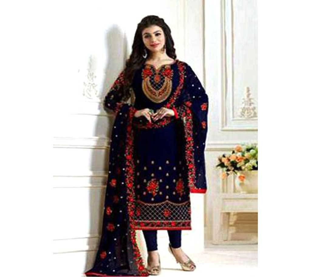 Indian Unstitched Gorget Three Piece (Copy)