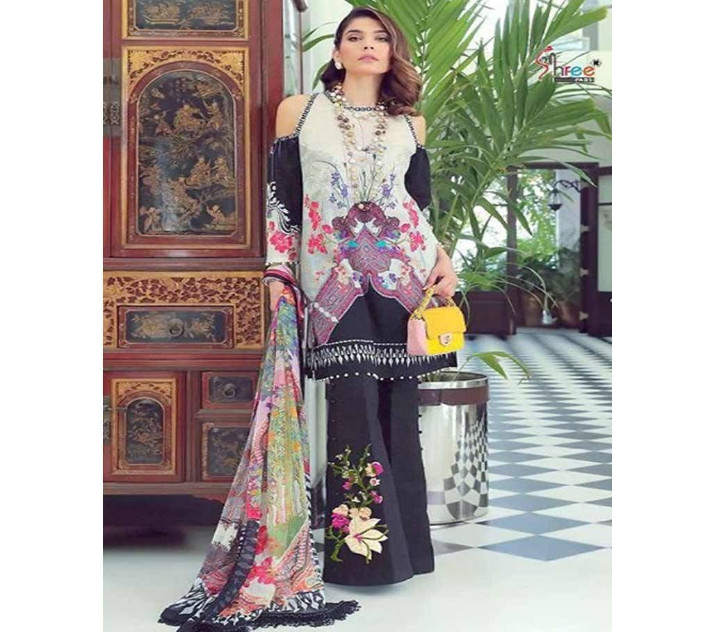 Sana safinaz muzlin collection vol 2 Unstitched COTTON Three piece
