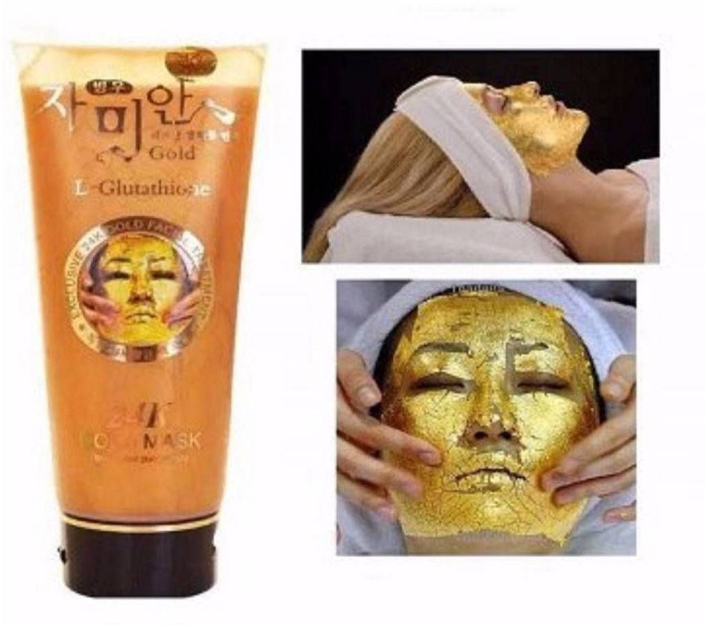 L-GLUTATHOINE 24K Gold Mask 