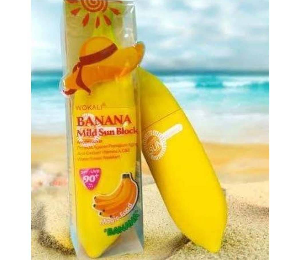 Banana Mild Sun Block-SPF90+/PA+++ 80ml-Korea 
