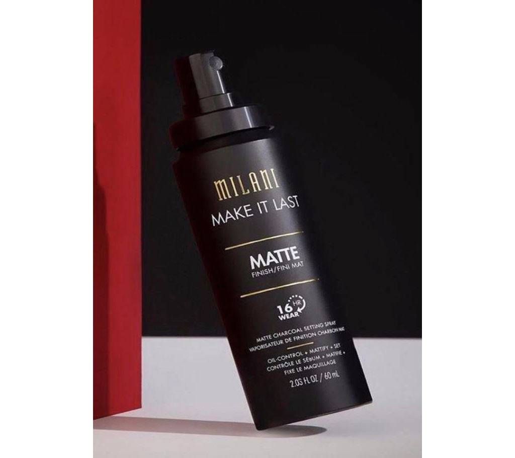 Milani- Make it Last Matte Charcoal Setting Spray-60 ML-USA