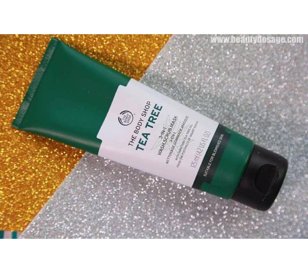Tea Tree the 3 in 1 Wash Scrub Mask