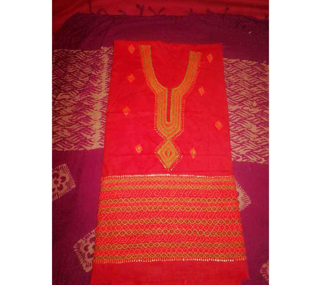 Unstitched cotton one piece