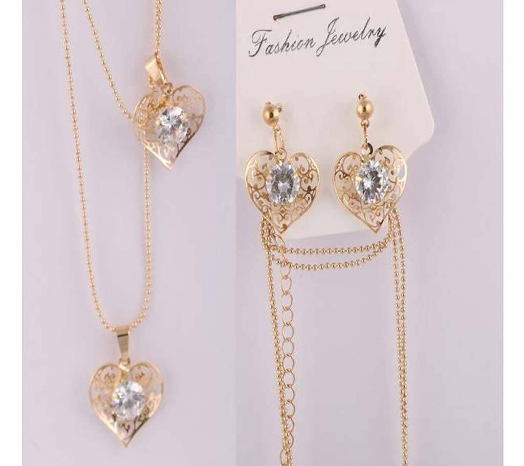 Heart Pendant Set