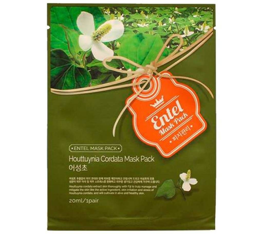 Entel Houttuynia Cordana Mask Pack- Korea 
