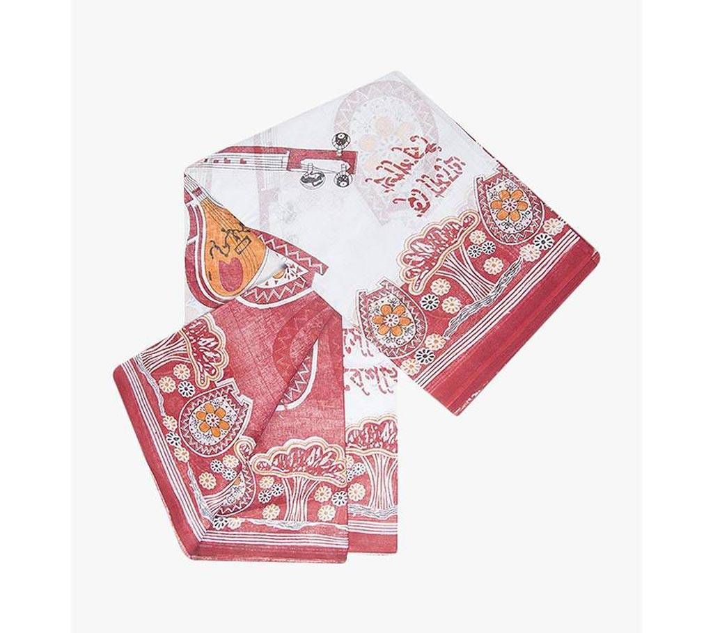Printed BOISHAKHI COTTON SAREE