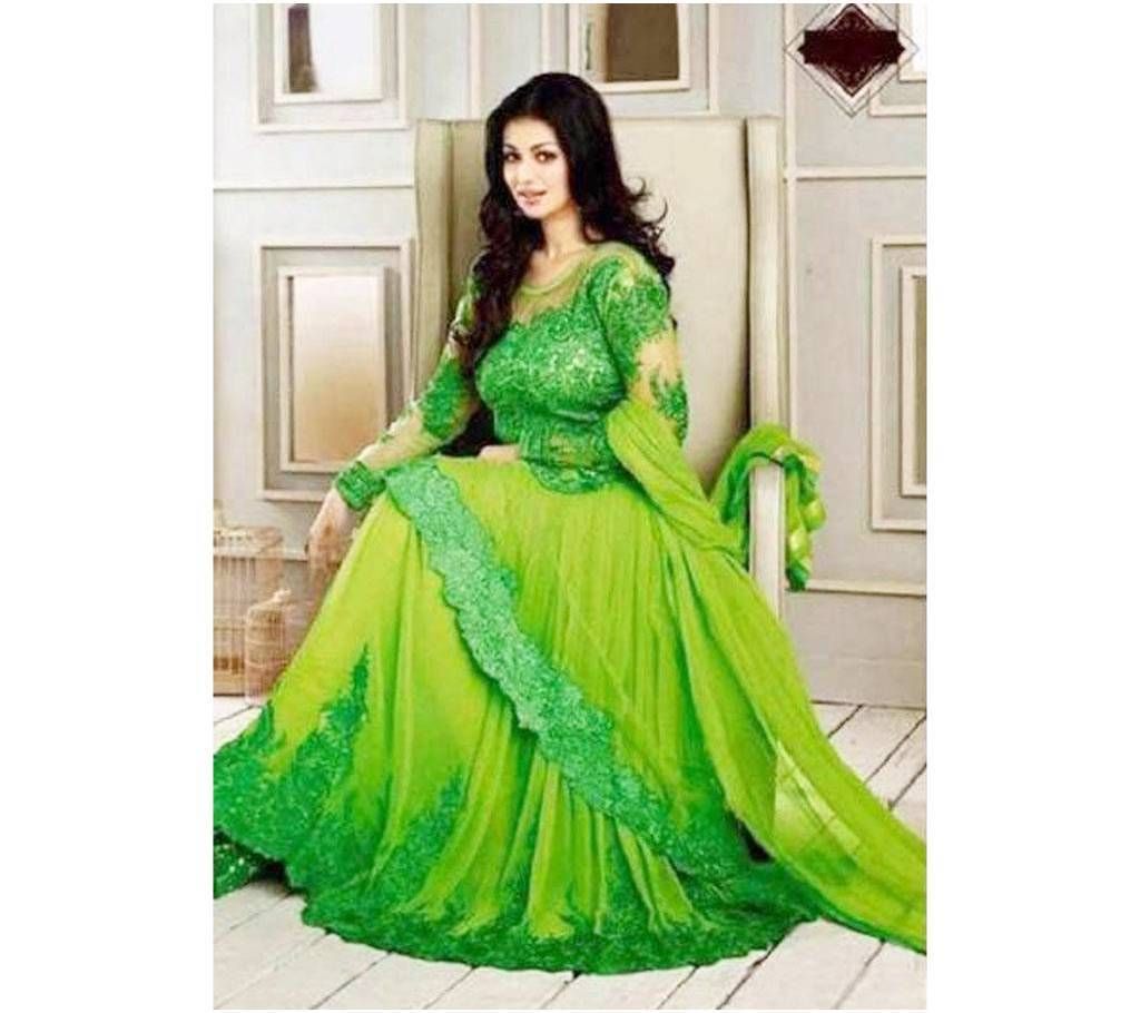 Semistitched Embrodary Georgette Party Suit (copy)
