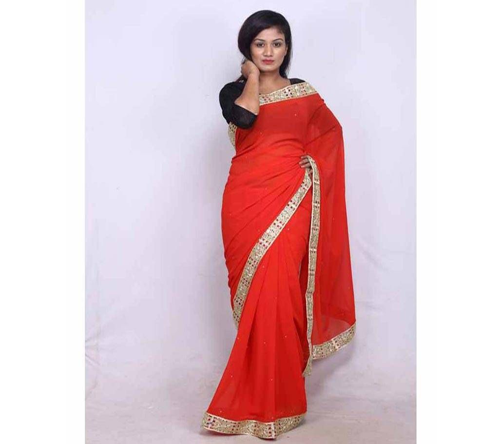 Exclusive Designer Georgette Sari For Women