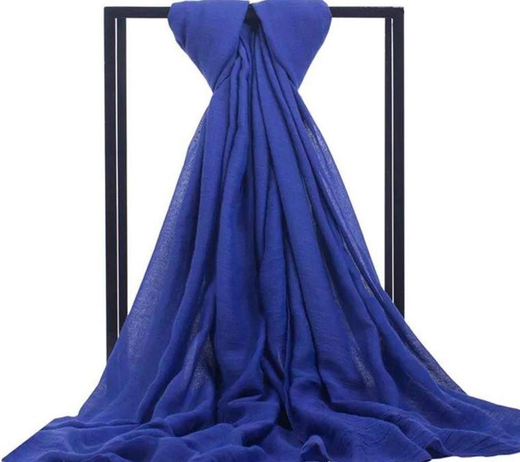Blue Chiffon Scarf for Women