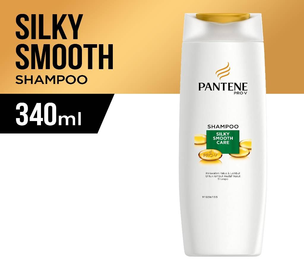 Pantene Pro-V Silky Smooth Care Shampoo 340ml - Thailand