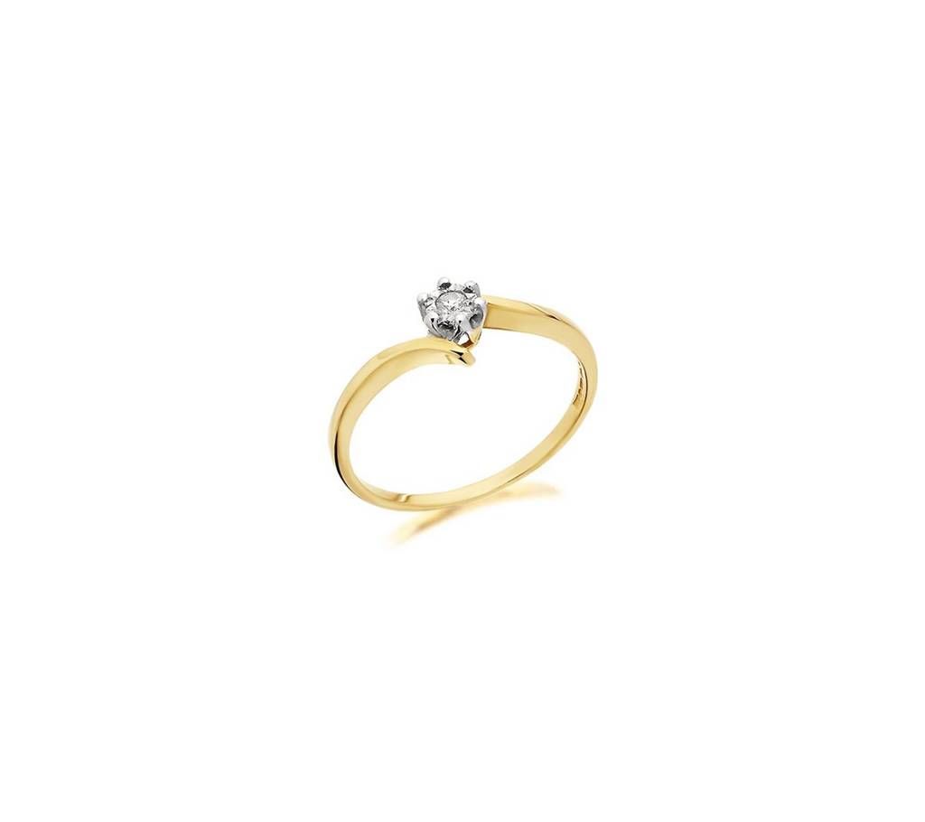 Golden Alloy Ring for Women