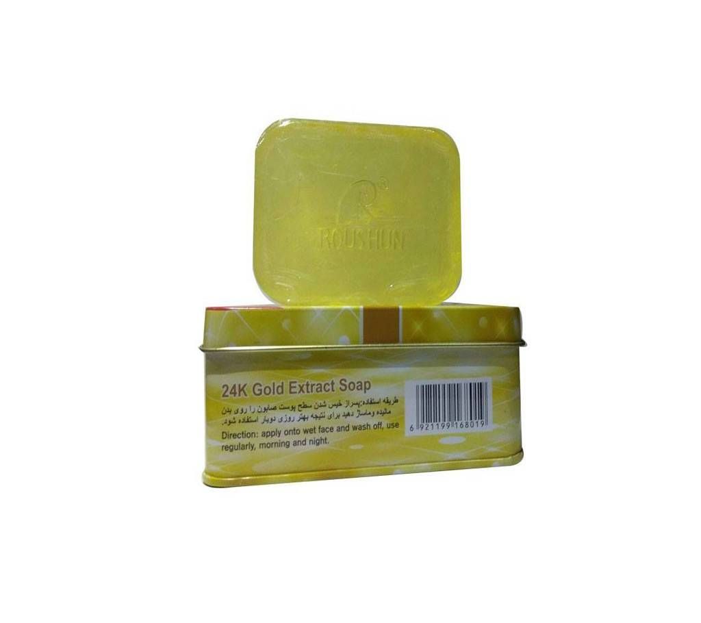 Rowshan 24 Gold Whitening Soap