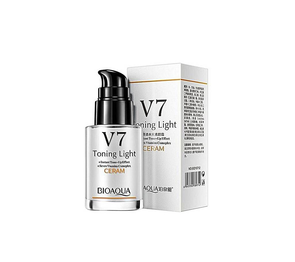 BIOAQUA V7 Tonning Light Cream - 30ml China 