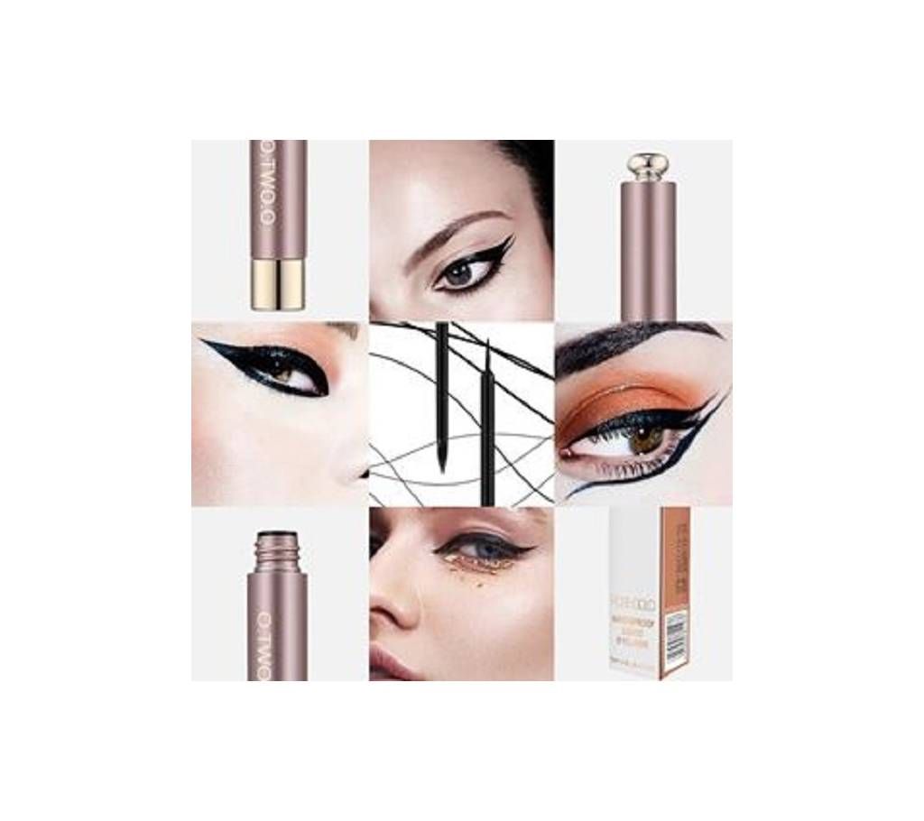 O.TWO.O Black Liquid Eyeliner Eye 1ml