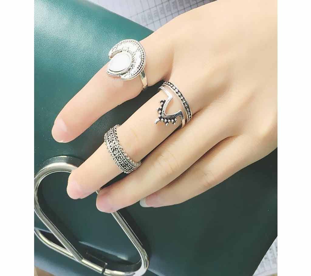4 in 1 finger ring set