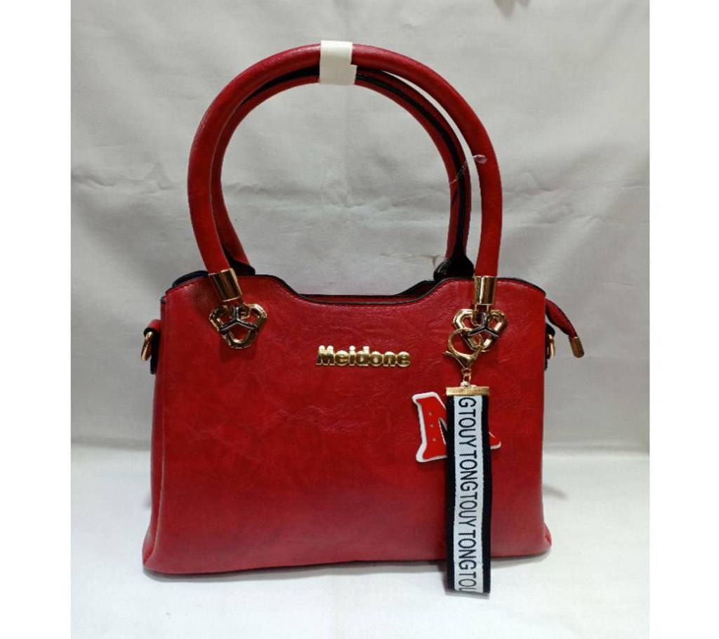 PU leather hand bag for women