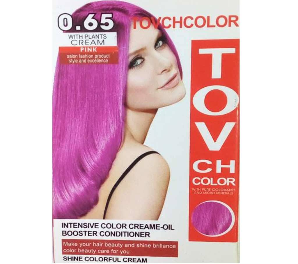 pink hair colour 60 ml China