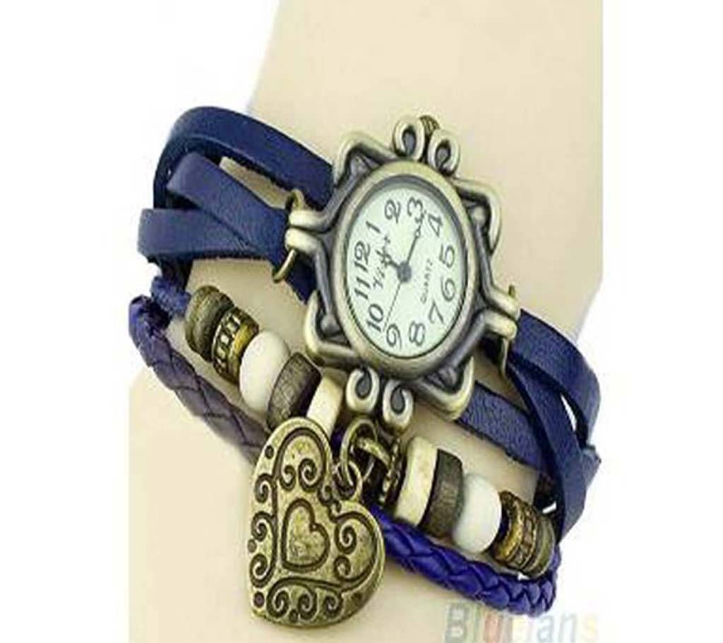 Ladies Bracelet Watch - Navy Blue