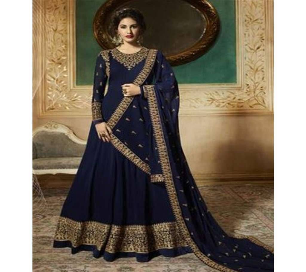 Unstitched Georgette Gown Party dress For Women