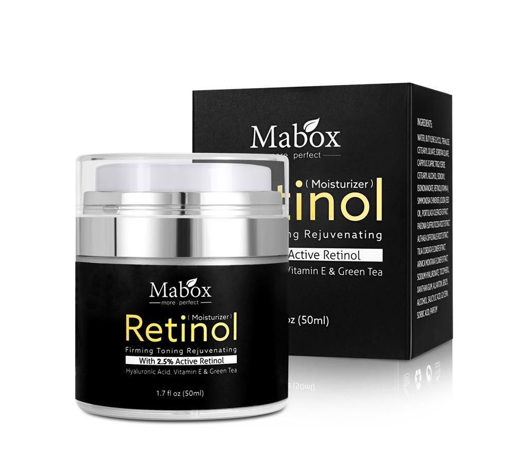 Mabox Retinol Moisturizer Cream for Face and Eye Area- 2