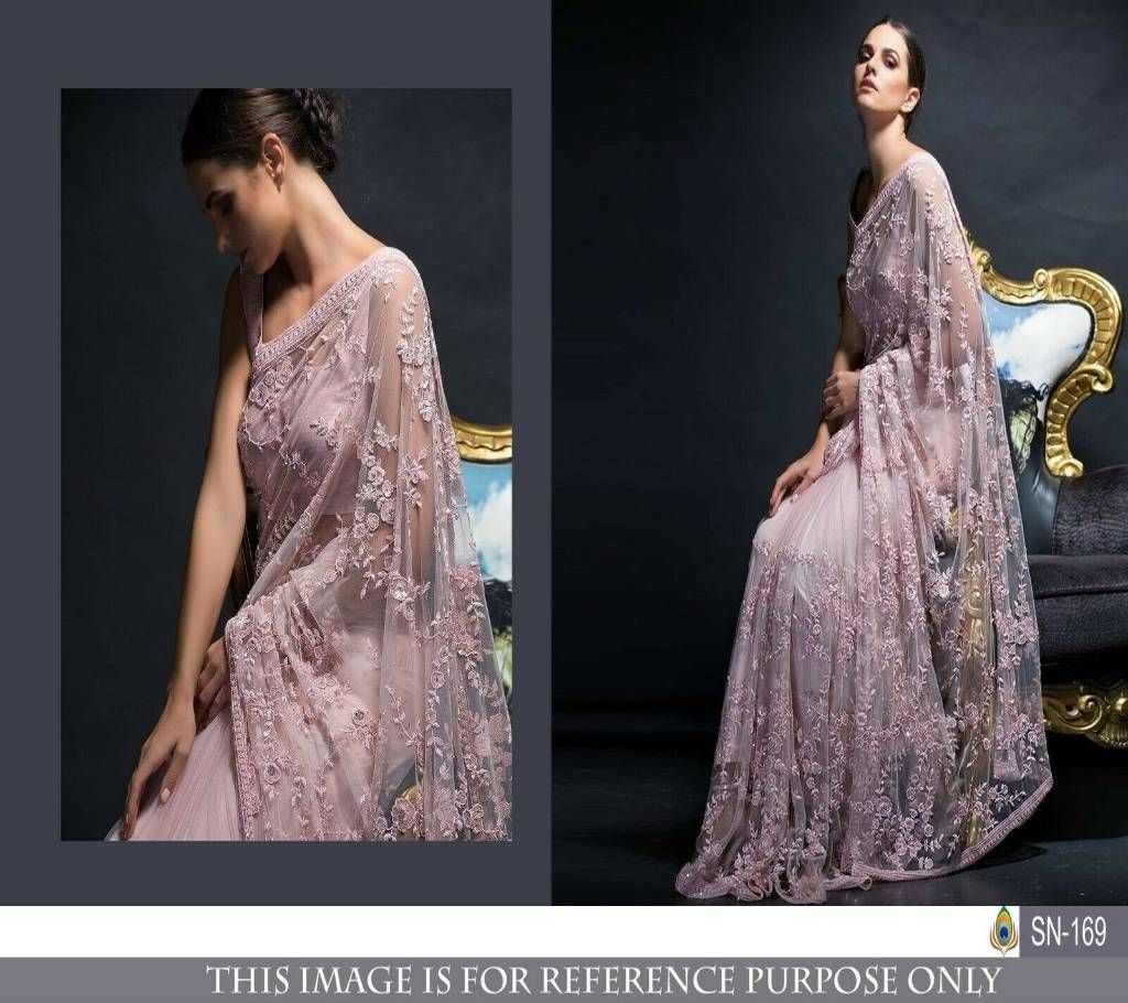 Soft Net Sarees Cream