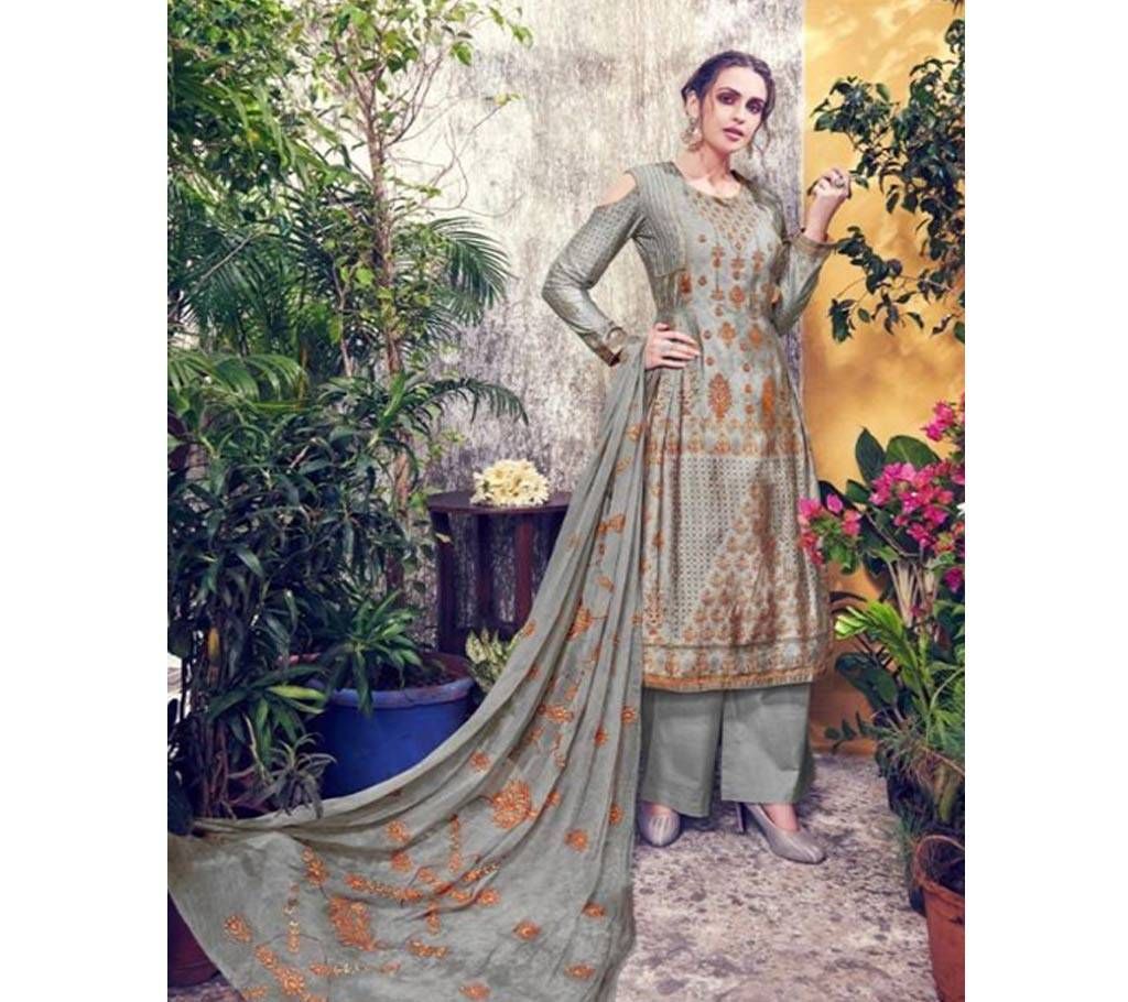 ACME WEAVERS AANZARA KIARAA SUITS- 06 Unstitched Three Piece - Copy