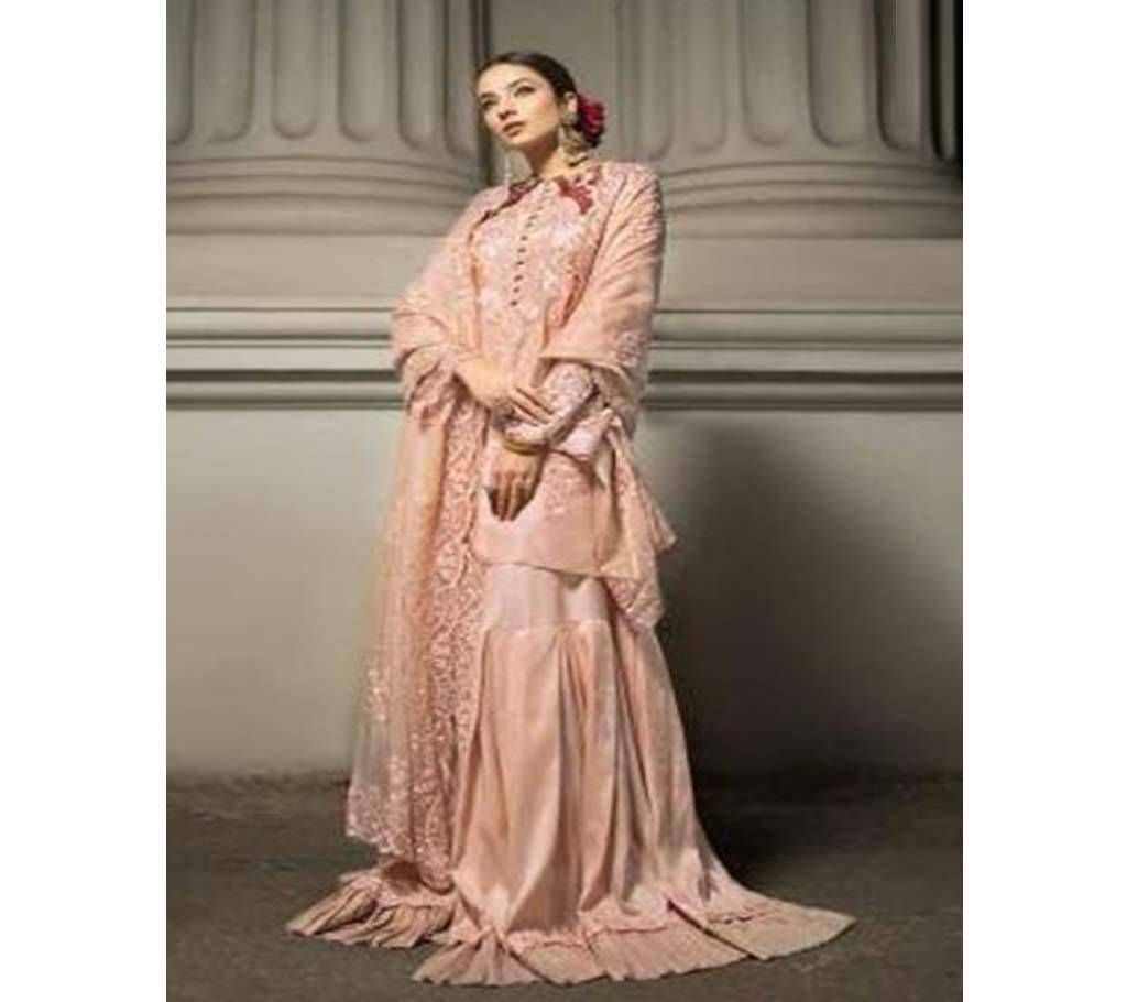 Honey Waqar- 600-207 Unstitched Three Piece