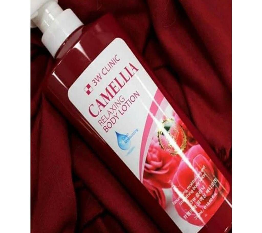 3W Clinic Camelia Relaxing Body Lotion (Korean)