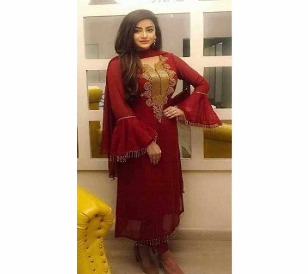 Semi Stitched Salwar kameez 03
