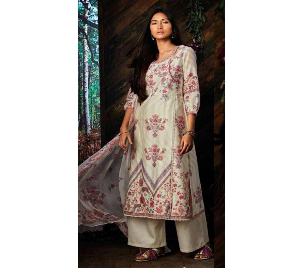 ESTA Original Indian Unstitched Georgette Three piece