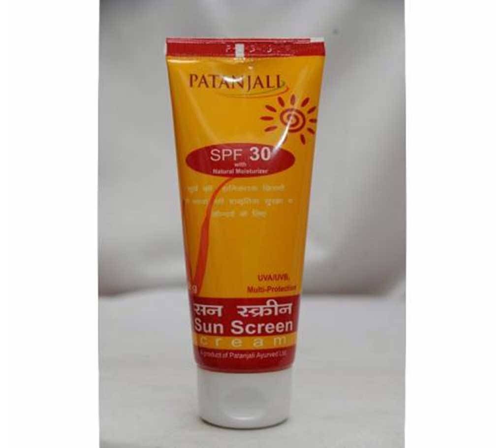 PATANJALI SUN SCREEN CREAM 50 GM