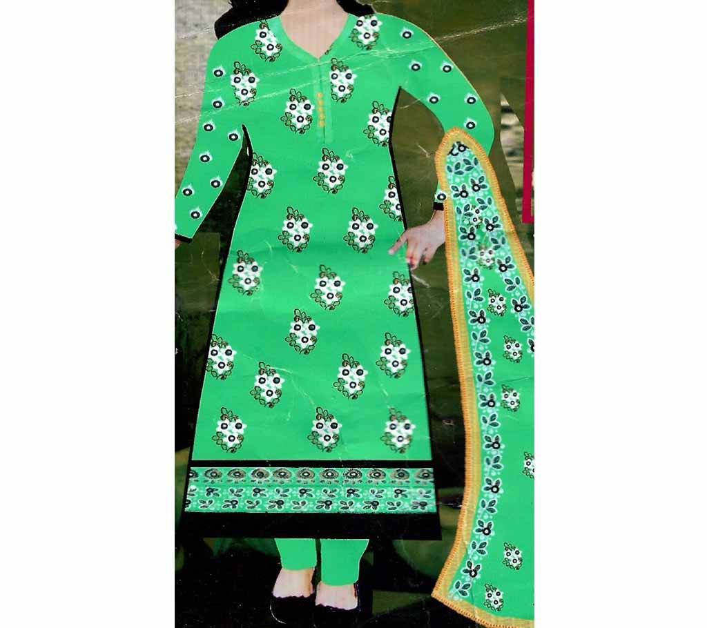 Unstitched Orgendin Three Piece 