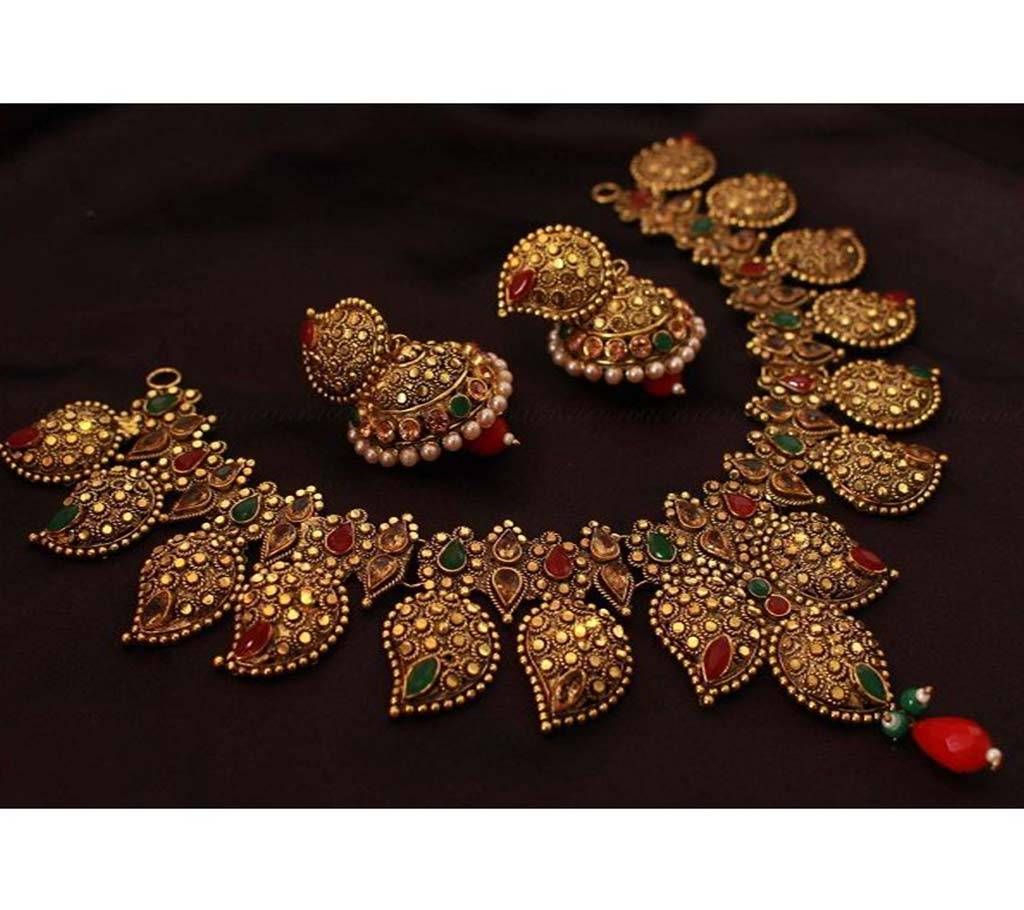 Previous product    Next product Gold Plated Antique Necklace Jewelry  DP12  HMM