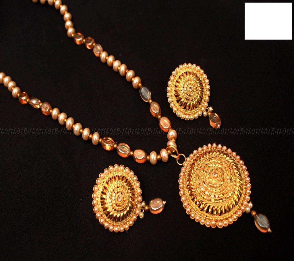5 Years Guarantee- CH32  Indian Gold Plated Necklaces Jewelry for women