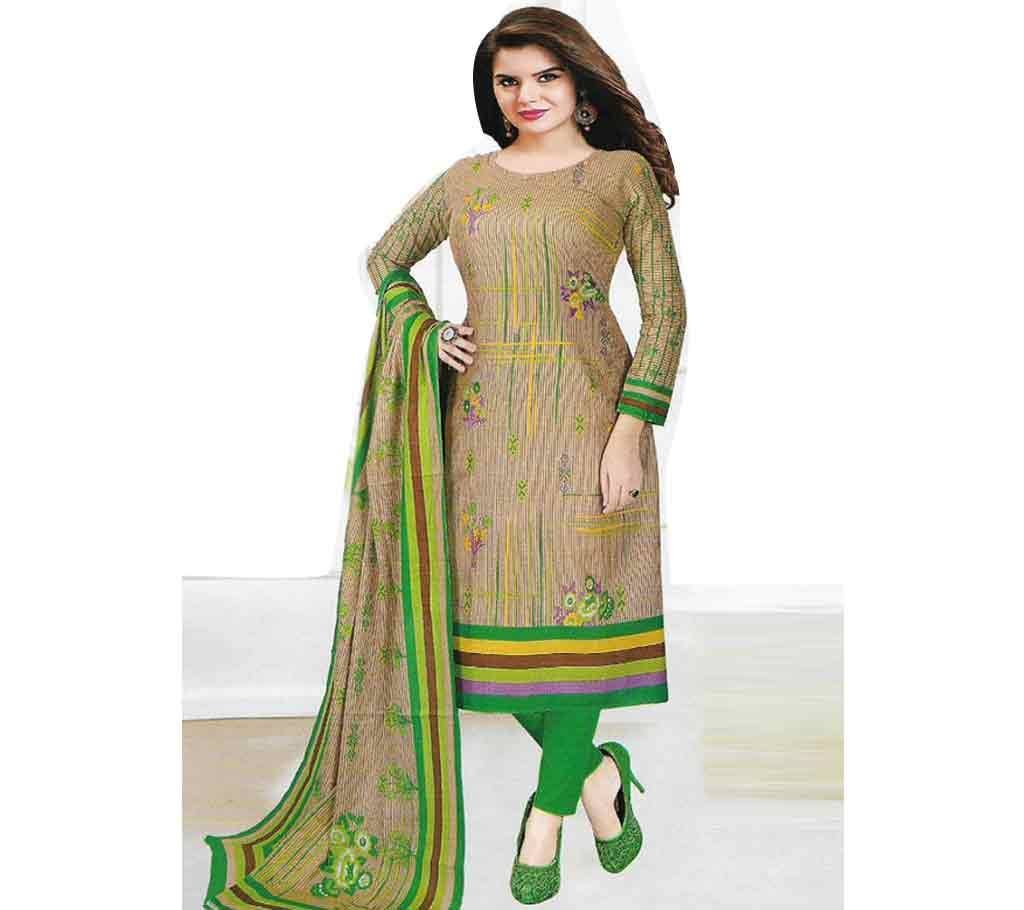  Unstitched Printed Cotton Three Piece1332