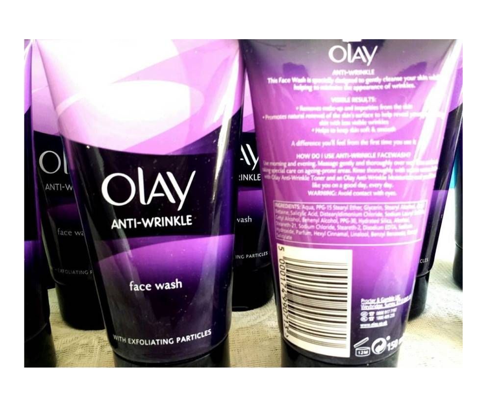 Olay Anti-Wrinkle Firm & Lift Face Wash cleanser 