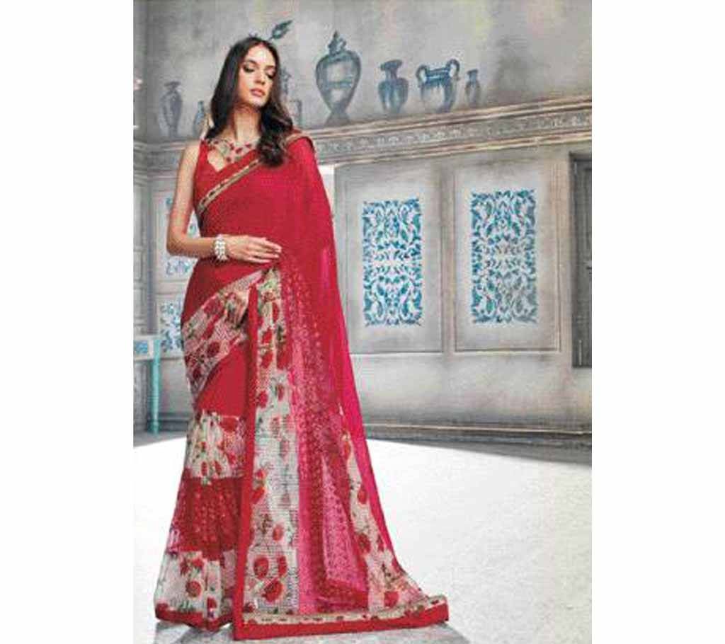 Printed georgette sharee